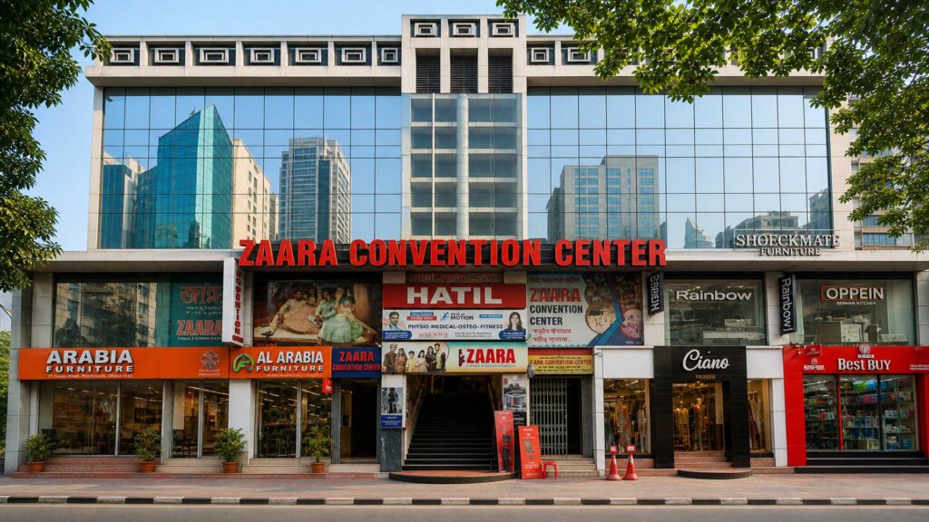 zaara convention building gulshan